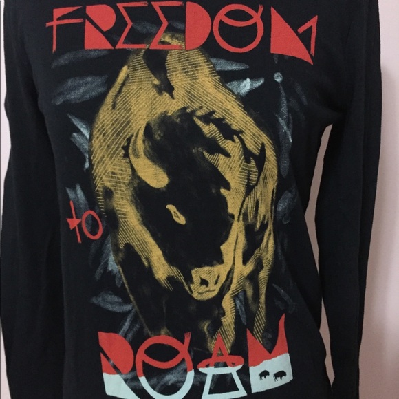 Patagonia Freedom To Roam Buffalo Long Sleeve Tee - Picture 2 of 4